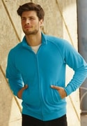 Heren Sweater met Rits bedrukken of borduren 